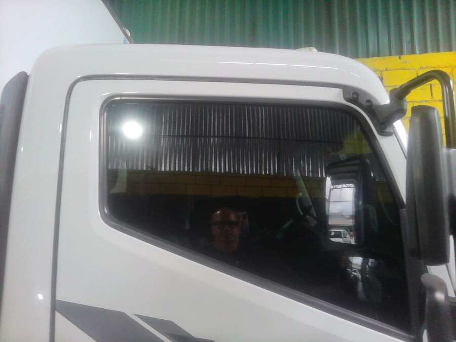 Polarizado en pickup JAC